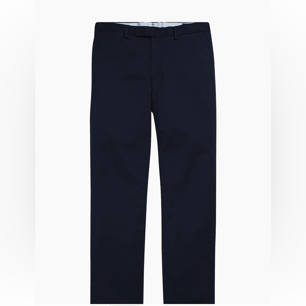 Polo Ralph Lauren Men’s Navy Blue Stretch Straigh Modern‎ Fit Chino Pants 52X47